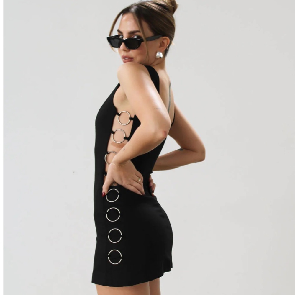 Ring mini dress